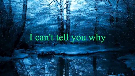 i can tell you why lyrics